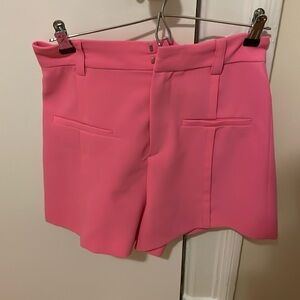 NWT high-waisted hot pink shorts!